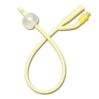 Medline #DYND11780, Silicone-Elastomer Coated Latex Foley Catheter, 20 Fr, 30 mL, Straight Tip, 2-Way, EACH Image