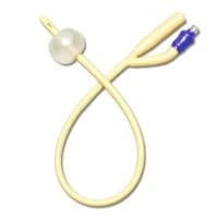 Medline #DYND11784, Silicone-Elastomer Coated Latex Foley Catheter, 24 Fr, 30 mL, Straight Tip, 2-Way, EACH Image
