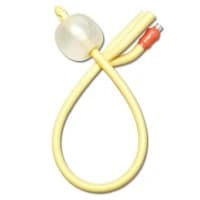 Medline #DYND11800, Silicone-Elastomer Coated Latex Foley Catheter, 16 Fr, 30 mL, Straight Tip, 3-Way, EACH Image