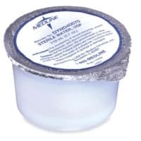 Medline #DYND40570, WATER, STERILE, 110 ML, CUP, 48/CS Image