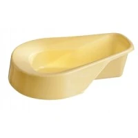 Medline #DYND80211, BEDPAN, PONTOON/STACK, GOLD, 20 EA/CS Image