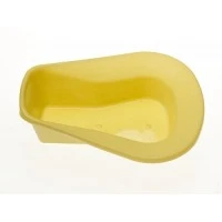 Medline #DYND80216, BEDPAN, STACK-A-PAN, GOLD, 50 EA/CS Image