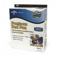 Medline #DYND80217R, BEDPAN, PONTOON, RETAIL, 4 EA/CS Image