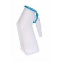 Medline #DYND88235, URINAL, AUTOCLAVABLE, W/BLUE LID, 12 EA/CS Image