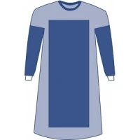 Medline #DYNJP2707, GOWN, REINFORCED, POLY, AURORA, LARGE, STRL, EACH Image