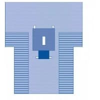 Medline #DYNJP3020, PACK, LAPAROTOMY, 2 REINFORCED GOWNS, 6/CS Image