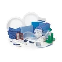 Medline #DYNJS0101, PACK, MAJOR DOUBLE, BASIN II, GOWNS, 3/CS Image