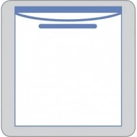 Medline #DYNJSD2021, POUCH, FLUID, IRRIGATION, INVISISHIELD, 10/BX Image