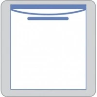 Medline #DYNJSD2114, POUCH, FLUID, IRRIGATION, INVISISHIELD, 10/BX Image