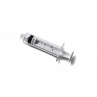 Medline #DYNJSYRPC20W, SYRINGE 20ML POLYCRBONATE WHT, 10/CS Image