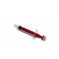 Medline #DYNJSYRPC6R, SYRINGE 6ML POLYCARBONATE RED, 10/CS Image