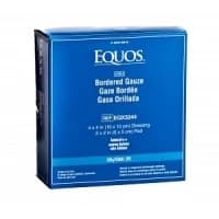 Medline #EQX3244, EQUOS BORDERED GAUZE, BULK, 4"X4", STE, 25/BX Image