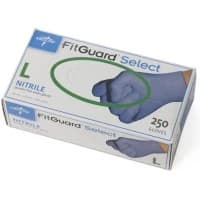 Medline #FG2603, GLOVE, EXAM, NITRL, PF, 3.6 MIL, TXT FNGR, L, 250/BX Image