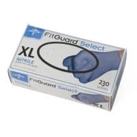 Medline #FG2604, GLOVE, EXAM, NITRL, PF, 3.6 MIL, TXT FNGR, XL, 230/BX Image