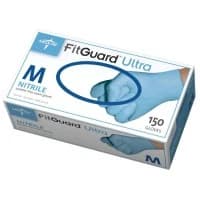 Medline #FG2701, GLOVE, EXAM, NITRILE, PF, 4.9 MIL, TXT, S, 150/BX Image