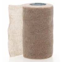 Medline #MDS086004, BANDAGE, COFLEX, MED, 4"X5YD, TAN, LATEX, NS, EACH Image