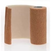 Medline #MDS089204, BANDAGE, COFLEX, AFD, TAN, 4"X2.5YD, LF, NS, 8/CS Image
