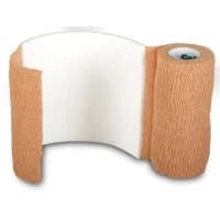 Medline #MDS089207, BANDAGE, COFLEX, AFD, TAN, 4''X7.5YD, LF, NS, 6/CS Image