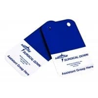Medline #MDT012005, GOWN, SURGICAL, PASS CARD, 500CD/PK, 500 EA/PK Image