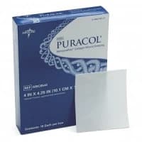 Medline #MSC8544BB, DRESSING, COLLAGEN, PURACOL, STRL, 4X4.25, EACH Image