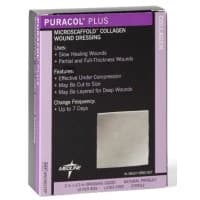 Medline #MSC8622EP, DRESSING, COLLAGEN, PURACOL PLUS, 2X2", 50/CS Image
