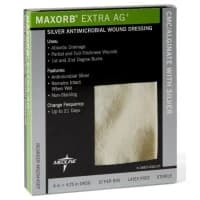 Medline #MSC9445EP, DRESSING, MAXORB EXTRA AG, ALGNTE, 4X4.75, EACH Image