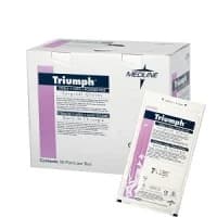 Medline #MSG2260, GLOVE, SURG, TRIUMPH, LTX, PF, 6, 50 PR/BX, 4 BX/CS Image