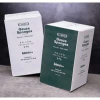 Medline #PRM21312CPI, GAUZE, SPONGE, 3"X3", 12PLY, NS, LF, 4000/CS Image