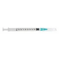 Medline #SYR101282, Standard Hypodermic Syringes with Needle, 28G X 1/2", 100/BX Image