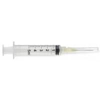 Medline #SYR105205, SYRINGE, LL, 5ML 20GX 1", 100/BX Image