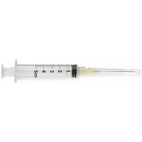 Medline #SYR105207, SYRINGE, LL, 5ML, 20GX1 1/2", 100/BX Image