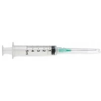 Medline #SYR105217, SYRINGE, LL, 5ML, 21GX1 1/2", 100/BX Image