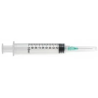 Medline #SYR110215, SYRINGE, LL, 10ML, 21GX 1", 100/BX Image