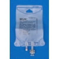 Metrix-Secure #66040, 100ml EVA 2-Port Bag, 50/CS Image