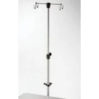 Midmark #3-004-6029, IV Pole 2-Hook SS f/IQ Cart Ea Image