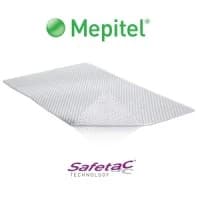 Molnlycke #291099, DRESSING CONTACT MEPITEL 4X8 10/BX 7BX/CA Image