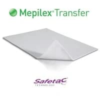 Molnlycke #294899, DRESSING MEPILEX XFER 6INX8IN 5/BX 8BX/CA Image