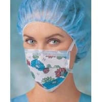 Molnlycke #42371-02, MASK, SURGINE FASHION FLORAL, 600/CS Image