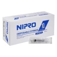 Nipro #JD-10L-WEI, Syringe 10cc LL W/O Needle 10cc 100/BX Image