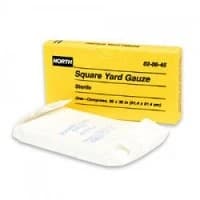 North Safety #020645, GAUZE, COMPRESS, 1 SQ YD, 10/BX Image