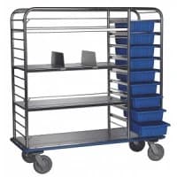 Pedigo Products #CDS-178-C, CART, COMBO TOTE & SUPPLY, EACH Image