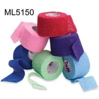 Phlebotic #5150, CoFlex Bandage Multi-Colored 1.5"X5Yd 6/PK Image