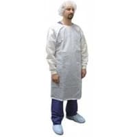 Precept Medical #110, GOWN, ISOLATION WHITE, 50 EA/CS Image