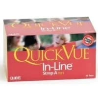 Quidel #343, TEST, STREP A, QUICKVUE IN-LINE, DEVICE, 25, 25/BX Image