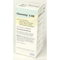 Roche #1893467, Chemstrip 5 OB Urine Test Strip 100/BT Image