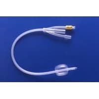 Rusch #173830200, 100% Silicone Foley Catheter - 3-Way, 30 mL, 20 Fr,  5/BX Image