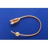Rusch #318122, Rusch Gold Indwelling Catheter, Puregold Tiemann Coude Foley, 10/CS Image