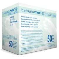 Sempermed #DP750, GLOVE DERMA LATEX STERILE 7.5 50/BX 6/C Image