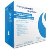 Sempermed #SPFP850, GLOVE SURGICAL 8.5 50/BX 6BX/CS Image