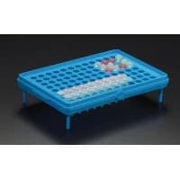 Simport Plastics #T327-1, PCR COMBIRACK POLYPOPYLENE, BLUE, 5/CS Image
